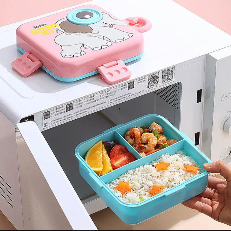 Carnival Bento Lunch Box, Double Layer Lunch Box, Leak Proof Bento Lunch Box Carnival Bento Lunch Box, Double Layer Lunch Box, Leak Proof Bento Lunch Box